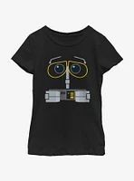 Disney Pixar WALL-E Robot Face Youth Girls T-Shirt