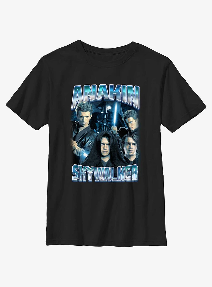 Star Wars The Many Sides Of Anakin Skywalker Youth T-Shirt