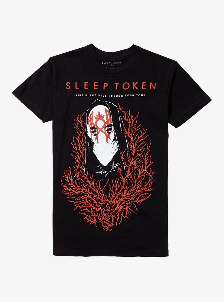 Sleep Token Vessel Album Title Boyfriend Fit Girls T-Shirt