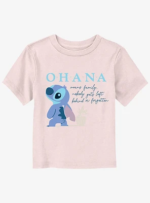 Disney Lilo & Stitch Ohana Means Family Toddler T-Shirt