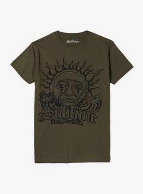 Sublime Crying Sun Boyfriend Fit Girls T-Shirt