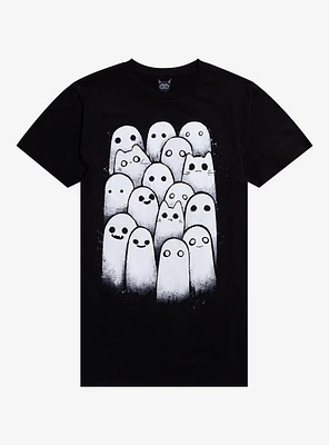 Ghost Cat Group T-Shirt By Guild Of Calamity