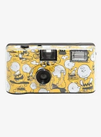 Retrospekt Peanuts Charlie Brown Allover Print 35MM Camera