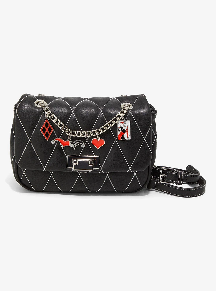 DC Comics Batman Harley Quinn Quilted Crossbody Bag — BoxLunch Exclusive