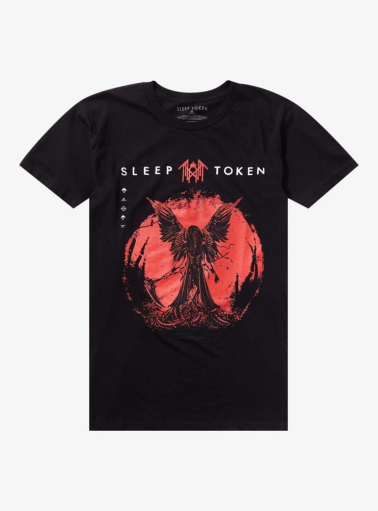 Sleep Token Winged Grim Reaper T-Shirt