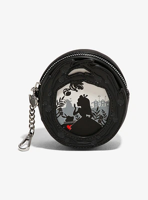 Her Universe Disney Alice In Wonderland Silhouette Coin Purse