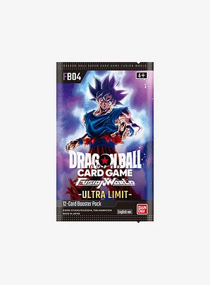 Dragon Ball Super Fusion World Ultra Limit Card Game Booster Pack