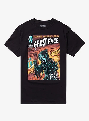 Ghost Face Comic Cover T-Shirt