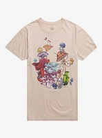 Smiling Mushrooms T-Shirt By Lyndsey Paynter