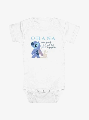 Disney Lilo & Stitch Ohana Means Family Infant Bodysuit