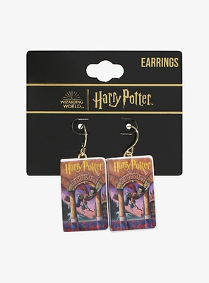 Harry Potter And The Sorcerer's Stone Book Earrings