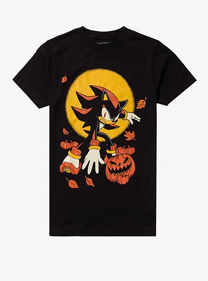 Sonic The Hedgehog Shadow Pumpkin T-Shirt