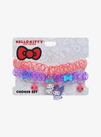 My Melody & Kuromi Tattoo Choker Best Friend Necklace Set