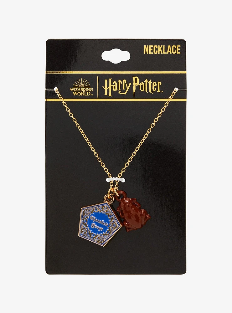 Harry Potter Chocolate Frog Magnetic Necklace