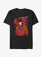 X-Men Gambit Splatter Wall T-Shirt