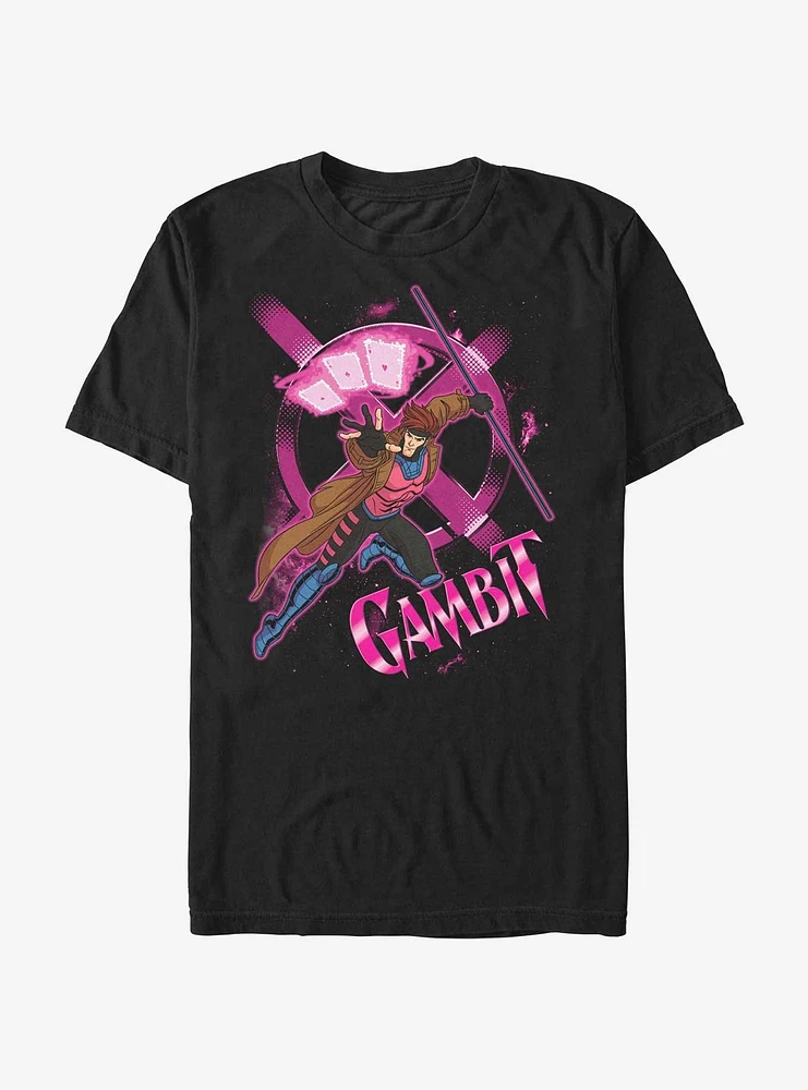 X-Men Gambit Enhanced Powers T-Shirt