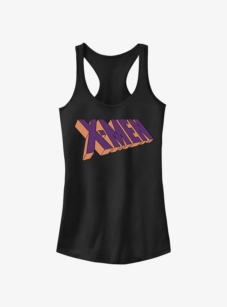 X-Men Purple Logo Girls Tank