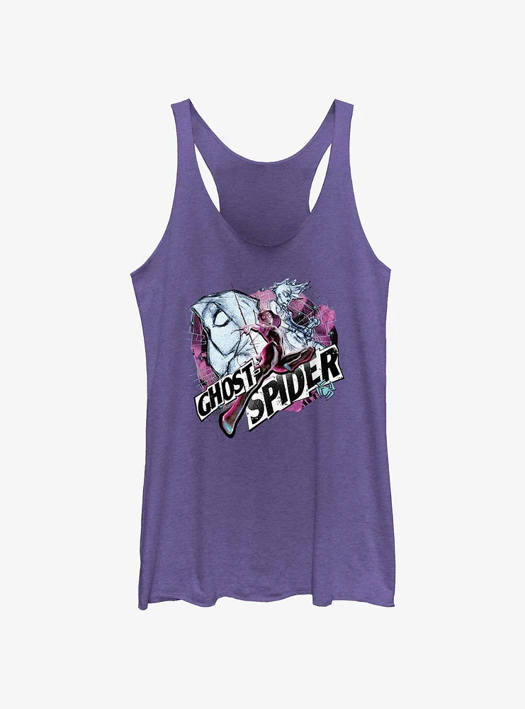 Marvel Spider-Man Ghost Spider Gwen Girls Tank