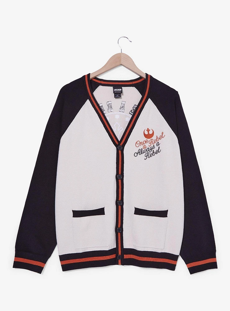 Star Wars Rebel Tricolor Cardigan — BoxLunch Exclusive