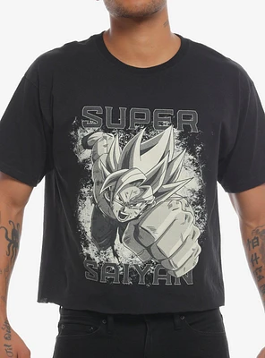 Dragon Ball Z Super Saiyan Crop T-Shirt