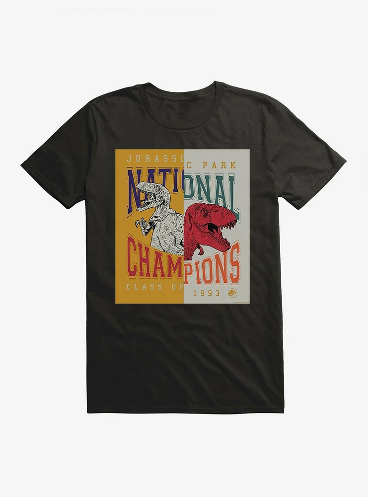 Jurassic Park National Champions Class of 1993 Split T-Shirt