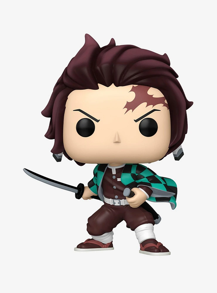 Funko Pop! Animation Demon Slayer: Kimetsu no Yaiba Tanjiro Kamado Jumbo Vinyl Figure