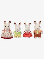 Calico Critters Chocolate Rabbit Family Figure Set