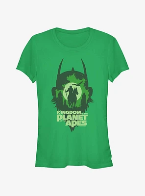 Kingdom of the Planet Apes Stronger Together Girls T-Shirt