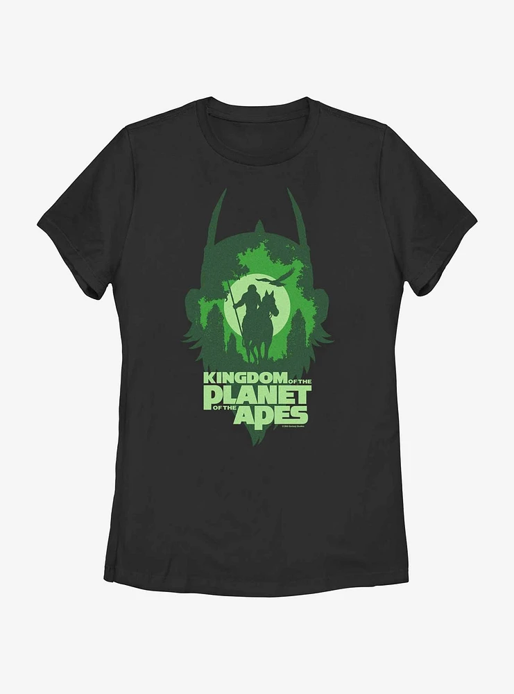 Kingdom of the Planet Apes Stronger Together Womens T-Shirt