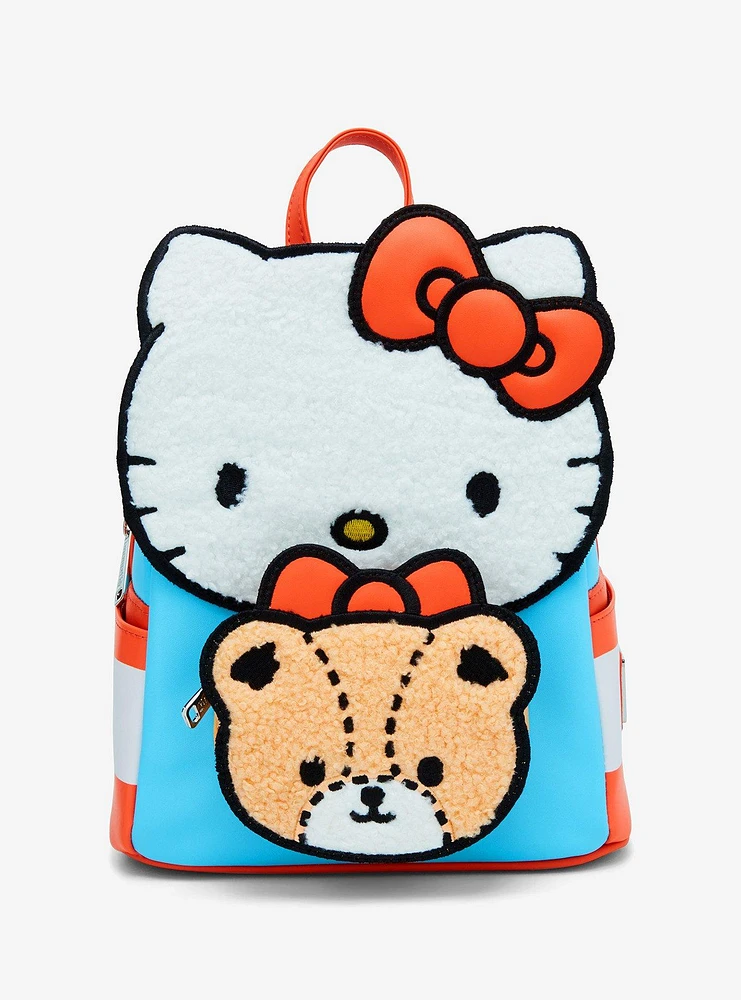 Loungefly Sanrio Hello Kitty & Teddy Bear Figural Mini Backpack