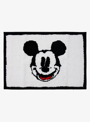 Disney Mickey Mouse Face Bath Rug