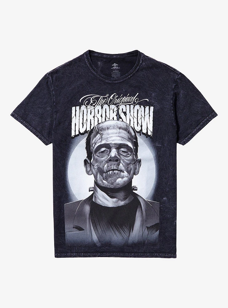 Universal Monsters X Maxx242 Frankenstein & The Bride Of Original Horror Show T-Shirt