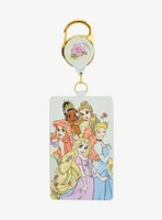 Loungefly Disney Princess Group Portrait Retractable Lanyard - BoxLunch Exclusive