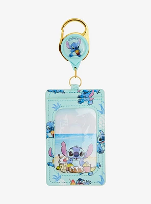 Loungefly Disney Lilo & Stitch Beachside Desserts Retractable Lanyard — BoxLunch Exclusive