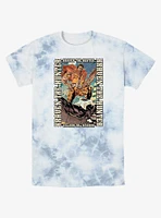 Marvel Kraven The Hunter And Venom Comic Tie-Dye T-Shirt