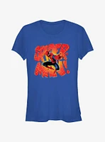 Marvel Spider-Man Comic Letters Girls T-Shirt