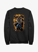 Marvel Kraven The Hunter Splatter Wall Sweatshirt