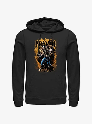 Marvel Kraven The Hunter Splatter Wall Hoodie