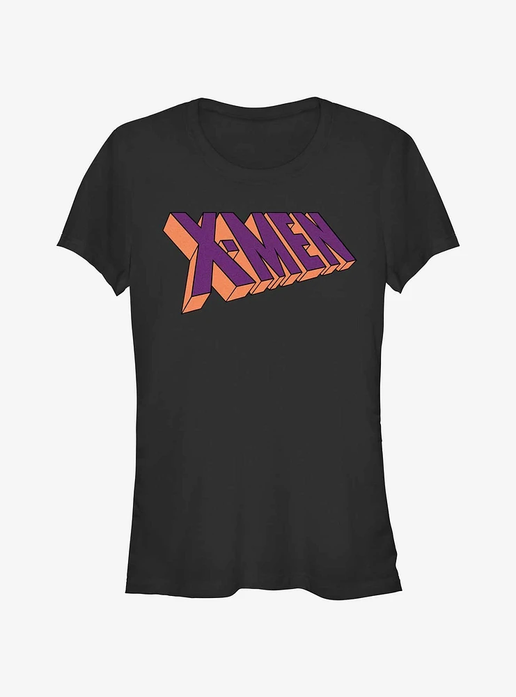 X-Men Purple Logo Girls T-Shirt