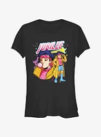 X-Men Pixelation Jubilation Space Girls T-Shirt