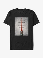 Star Wars The Acolyte Darkness Rises Teaser Poster T-Shirt