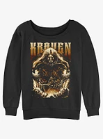 Marvel Kraven The Hunter And Spider Man Girls Slouchy Sweatshirt