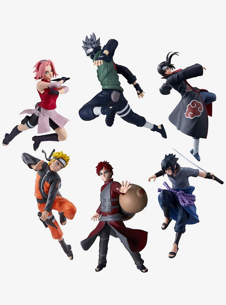 Bandai Naruto Shippuden Great Posing Figures Characters Blind Bag Figure