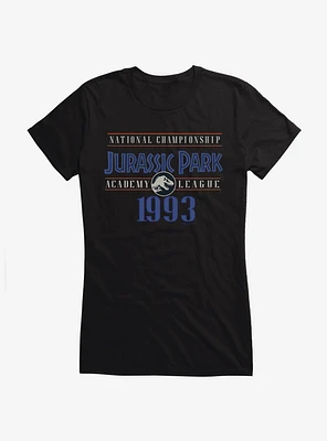 Jurassic Park National Championship Academy League Girls T-Shirt