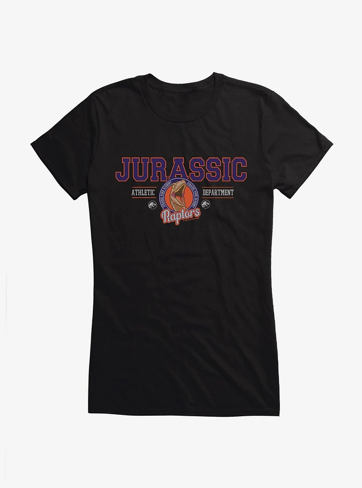 Jurassic Park Raptors Athletic Department Girls T-Shirt