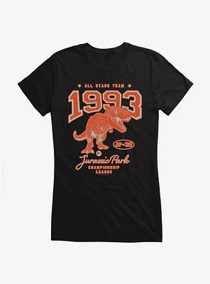 Jurassic Park Championship League 1993 Girls T-Shirt