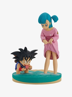 Bandai Spirits Dragon Ball Z Ichibansho Revible Moment Goku & Bulma (Dragon History) Figure