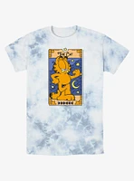 Garfield The Cat Tarot Card Tye-Dye T-Shirt