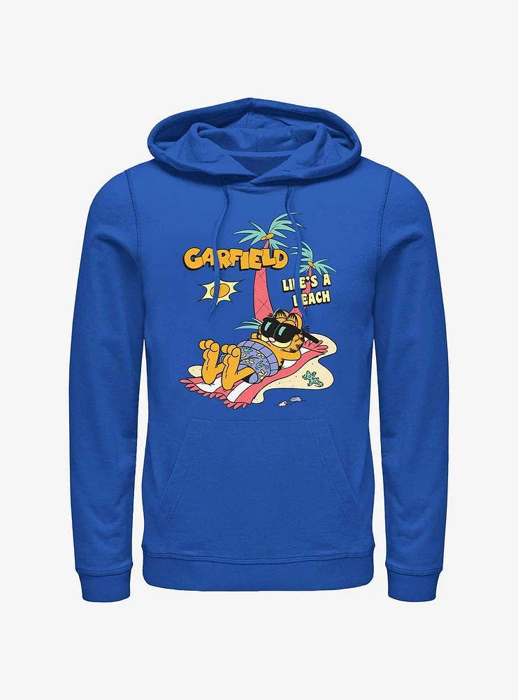 Garfield Life's A Beach Hoodie