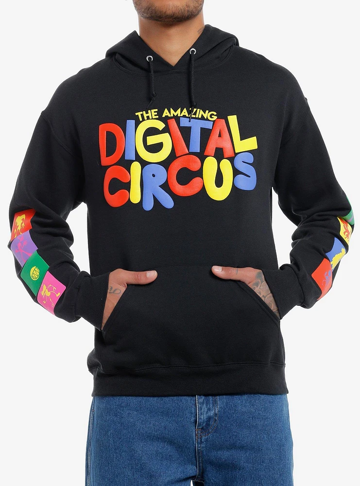 The Amazing Digital Circus Icons Hoodie